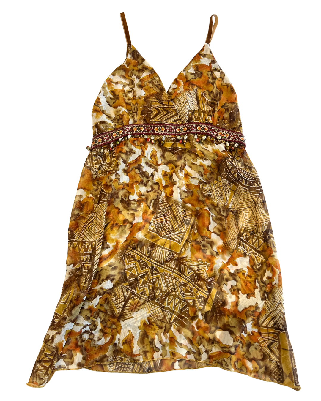 Paisley Beaded Sheer Fairy Cami | Size M |
