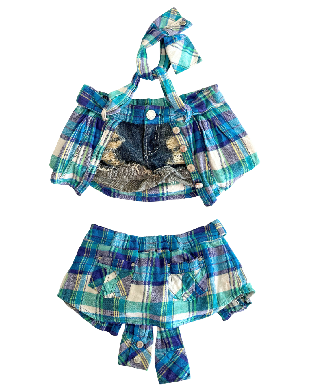 Venice Jeans Micro Mini Shorts | Size M |