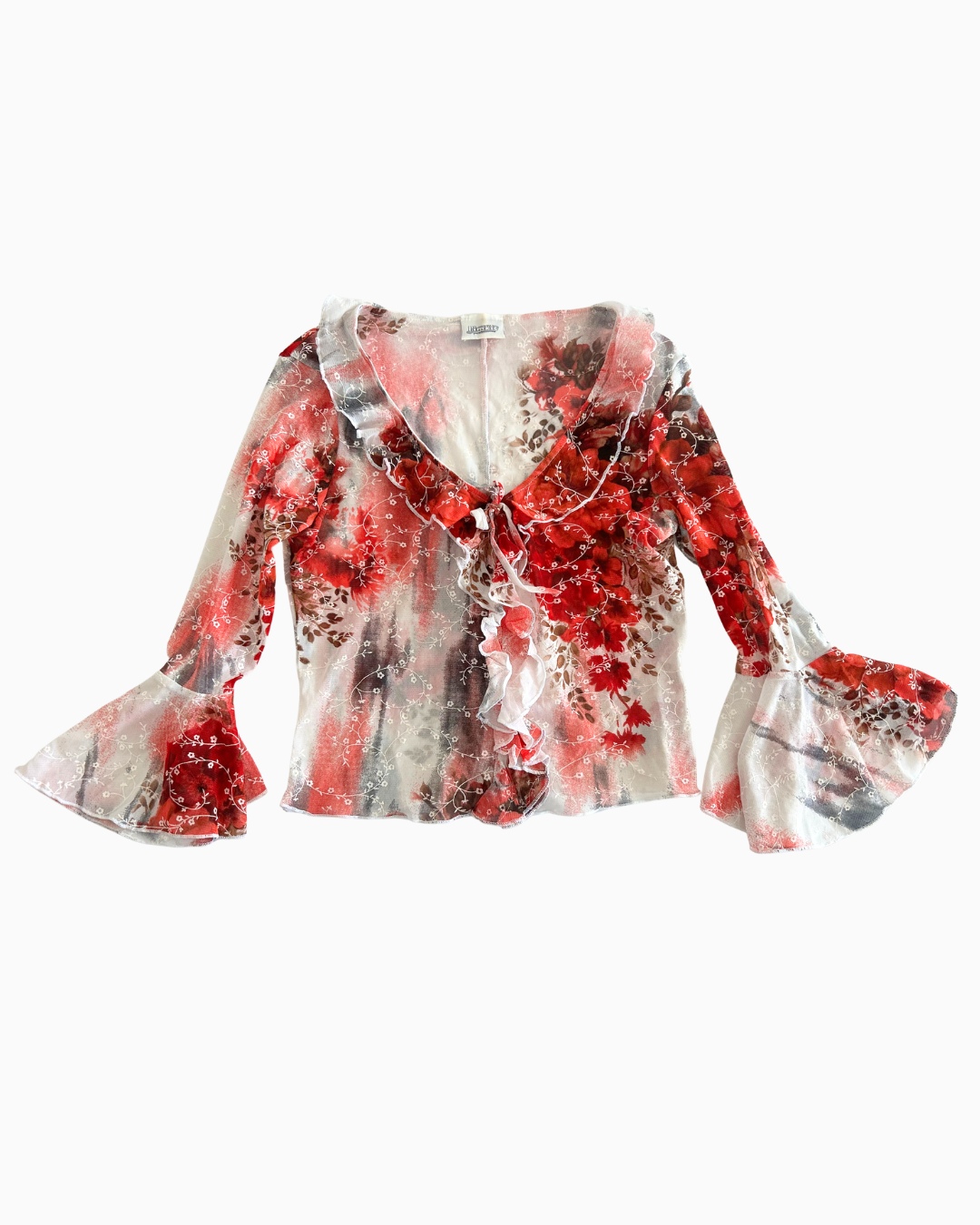 Vintage Bell Sleeve Top | XS - S |