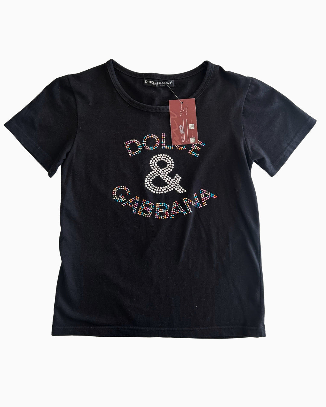 Studded Sequin D&G Tee | S - M |