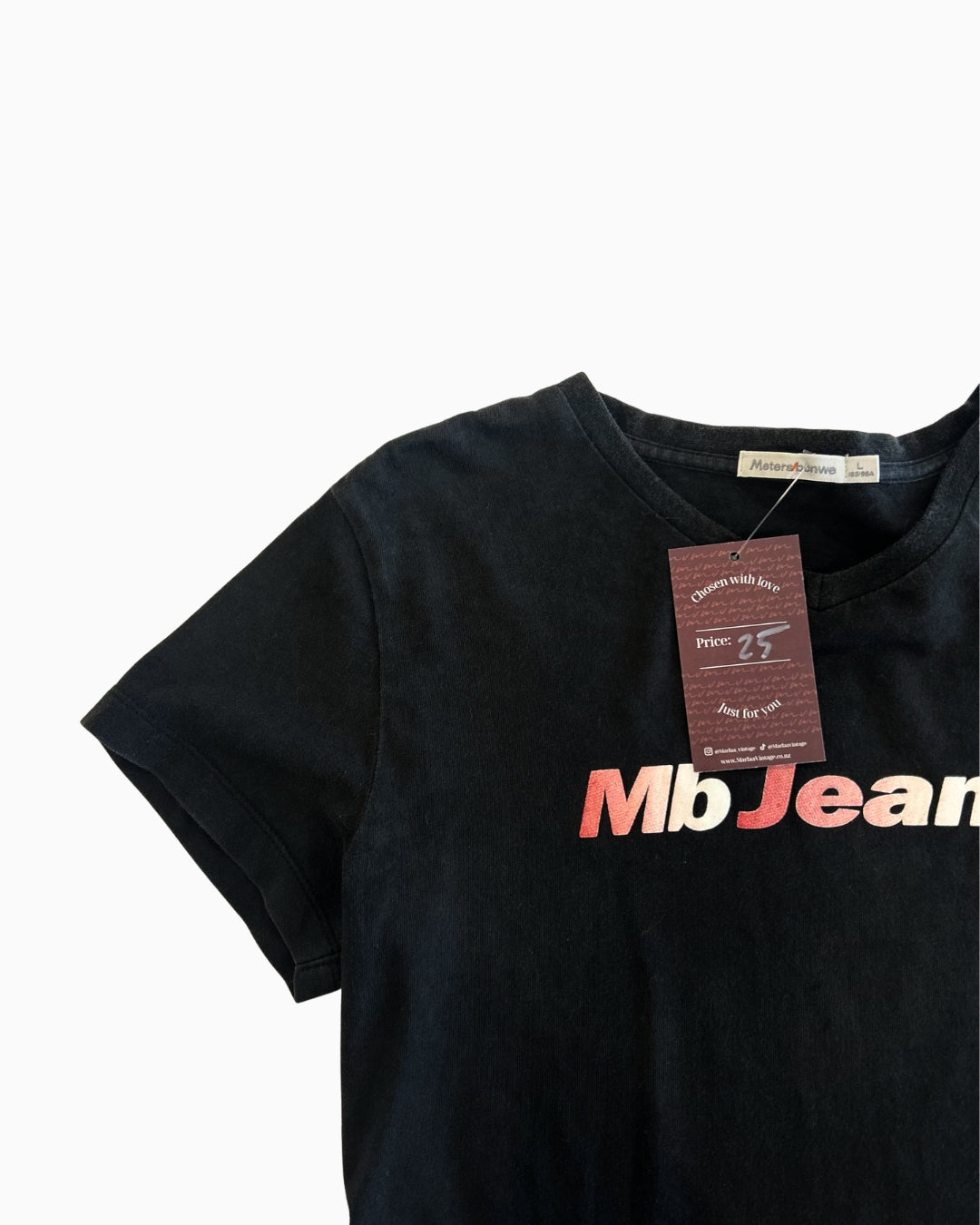 MB Jeans Graphic Tee | L |