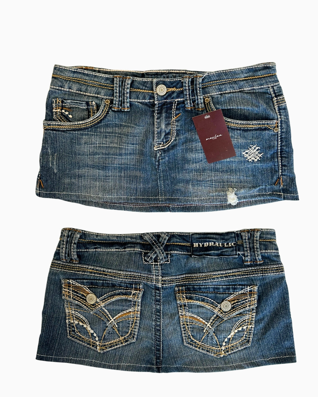 Vintage Micro Mini Skirt | S |