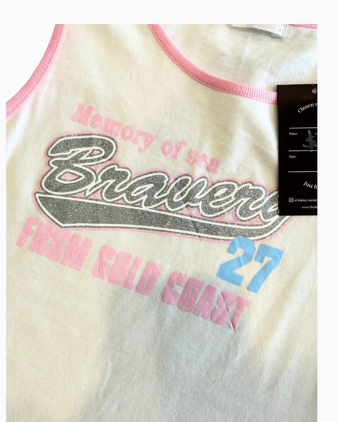 Bravery Graphic Tank | M |