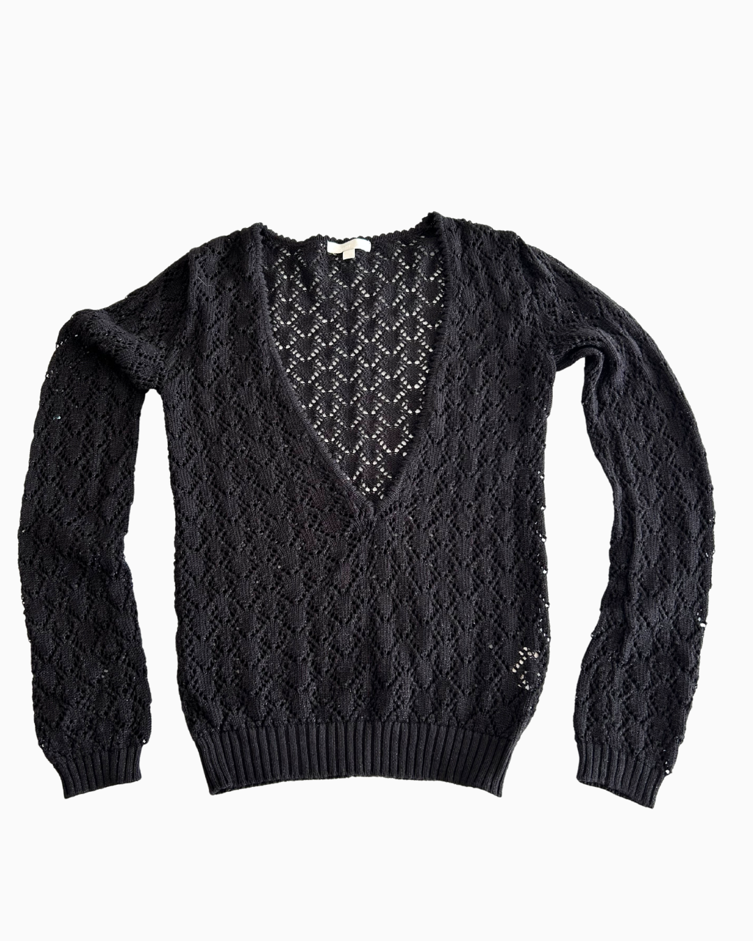 Sparkly Deep V Jumper | S |