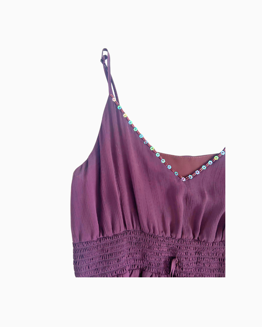Beaded Floral Cami