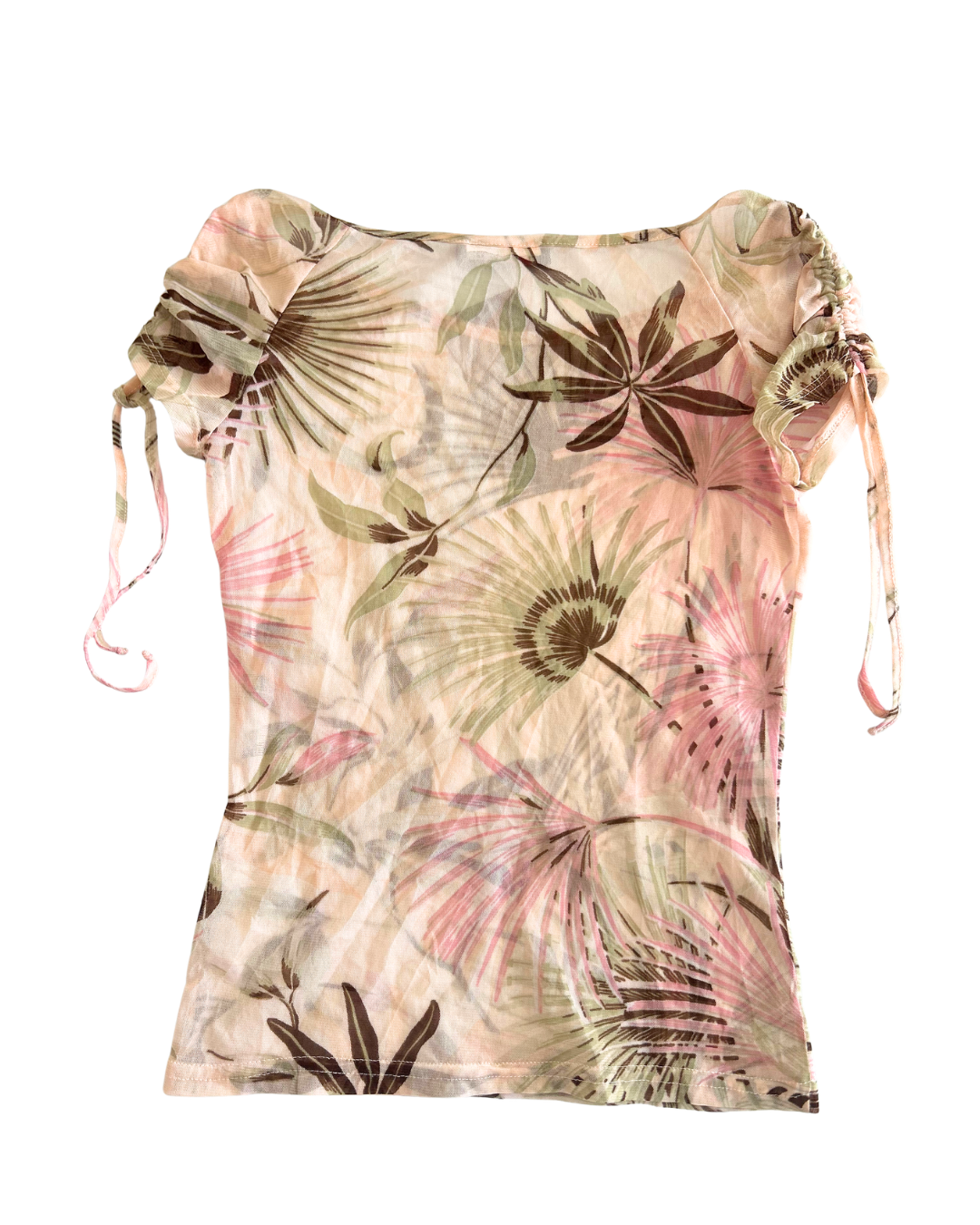 Morgan De Toi Mesh Tee | Size S |