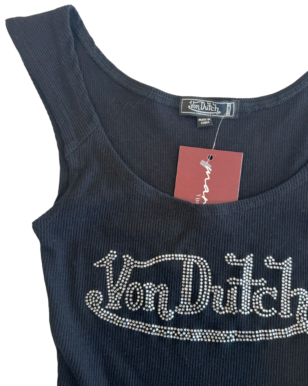 Cropped VonDutch Tank | XS |