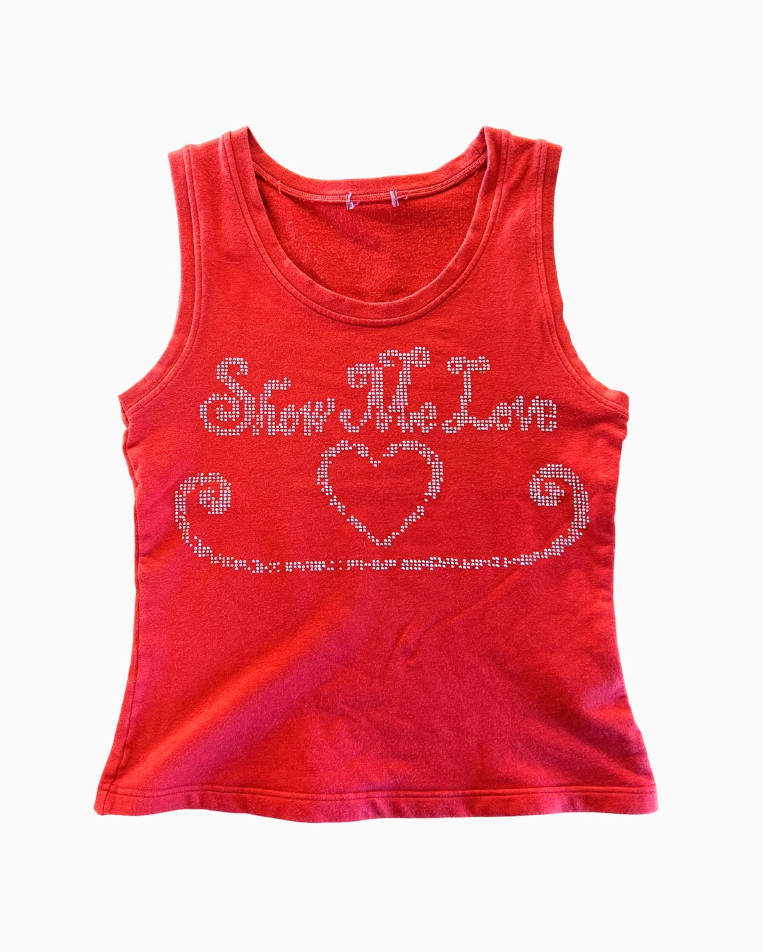 Sequin Show Me Love Tank | M |