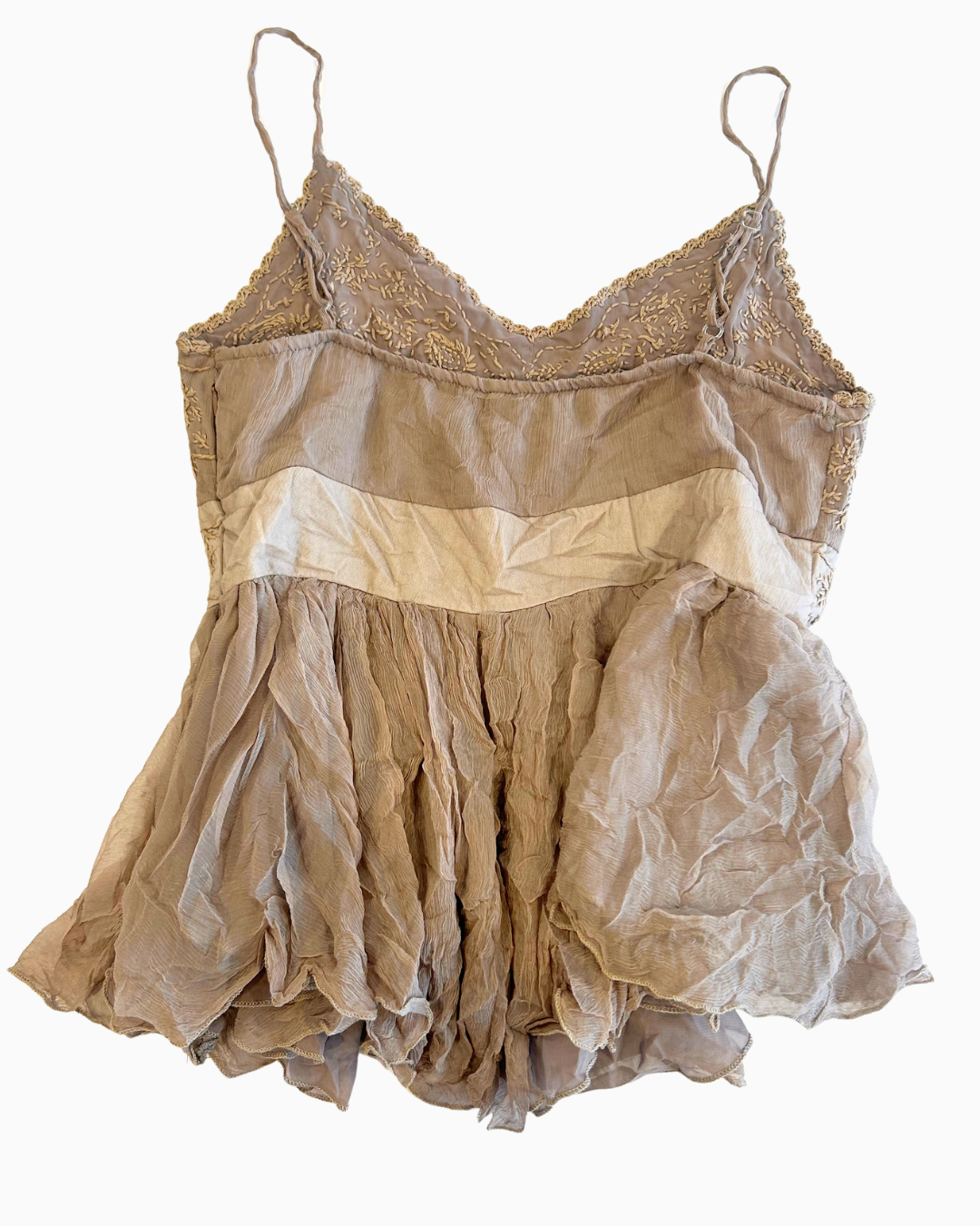 Silky Crochet Fairy Cami | XS |