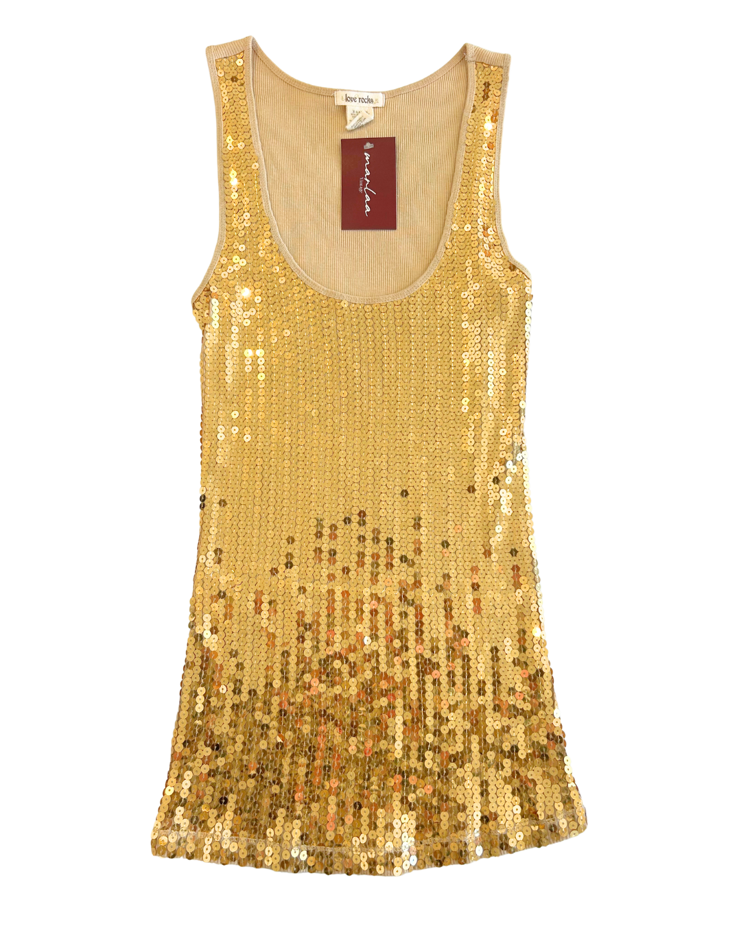 Love Rocks Sequin Tank | Size XL |