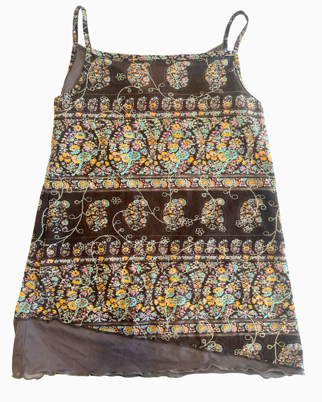 Paisly Mesh Fairy Cami | M |