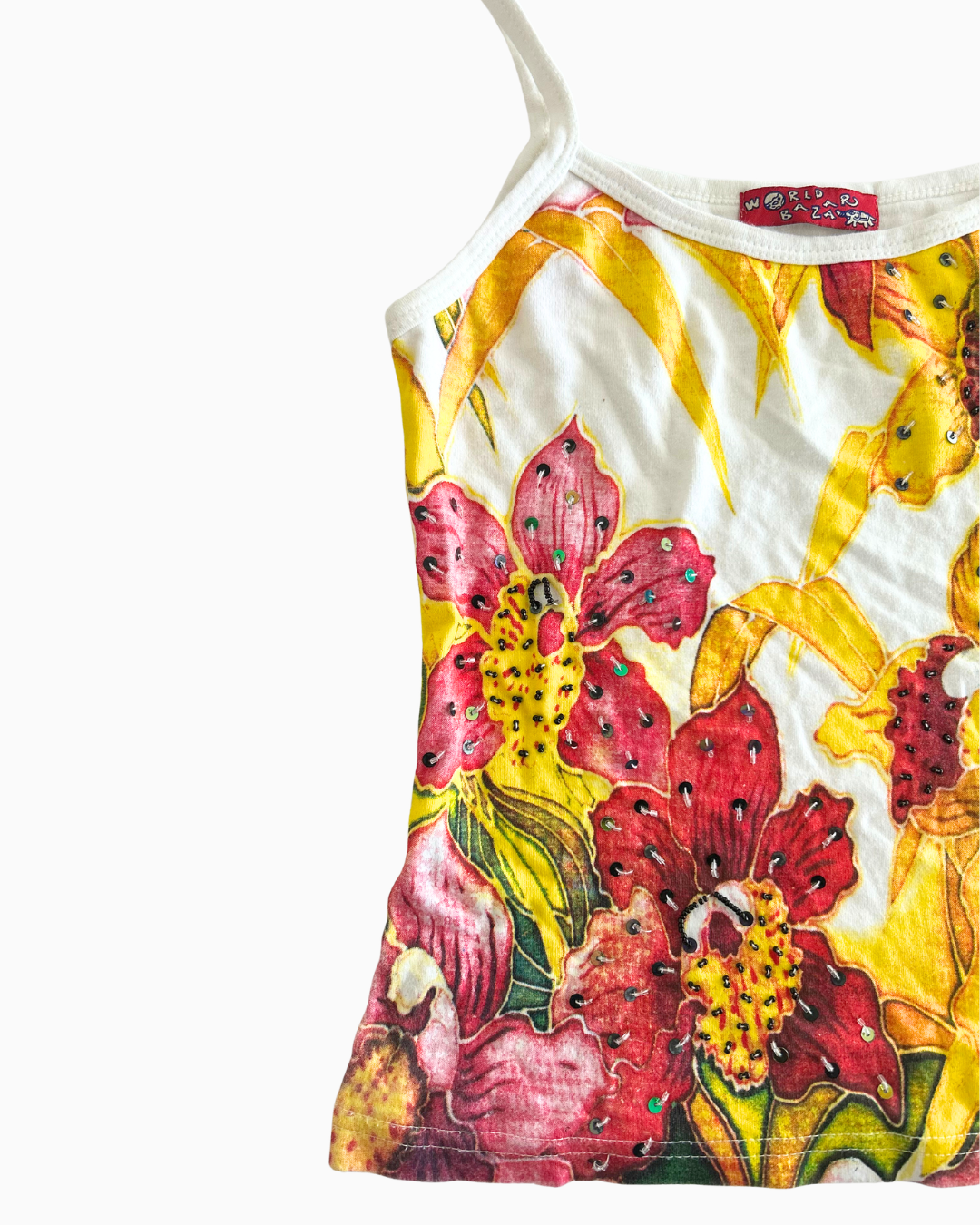 Floral Sequin Cami | S - M |