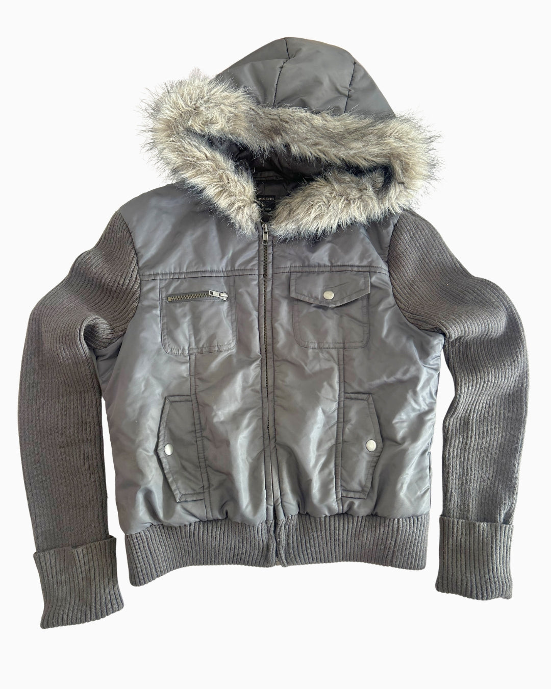 Vintage Glassons Faux Fur Jacket | 14 |