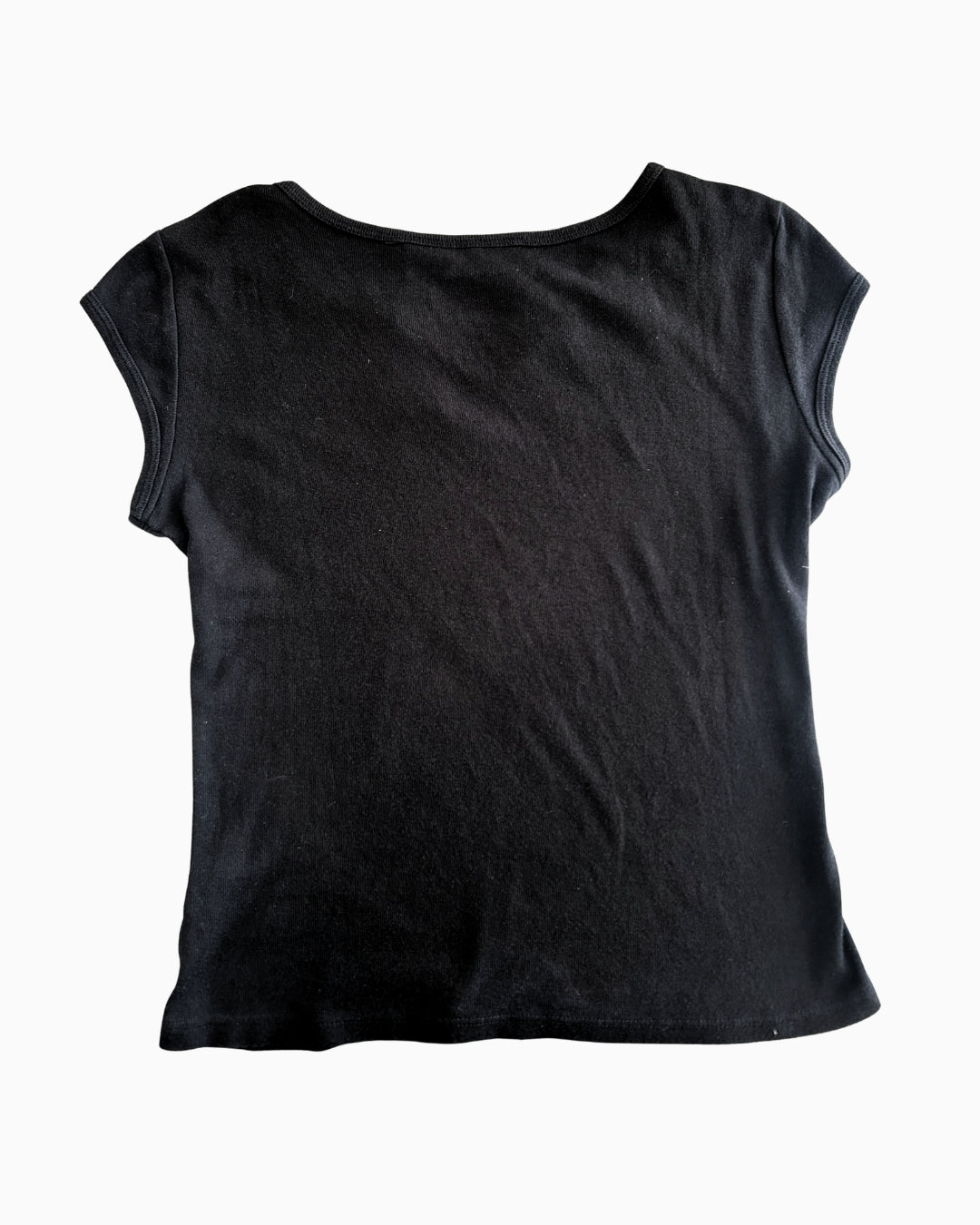 DKNY Sequin Studded Tee | M |