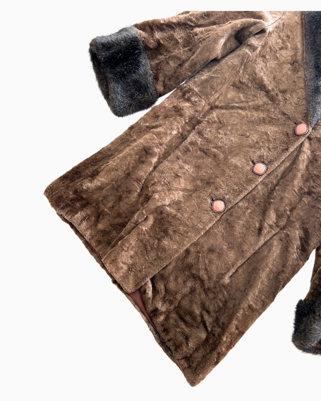 Faux Fur Penny Lane Coat | M |
