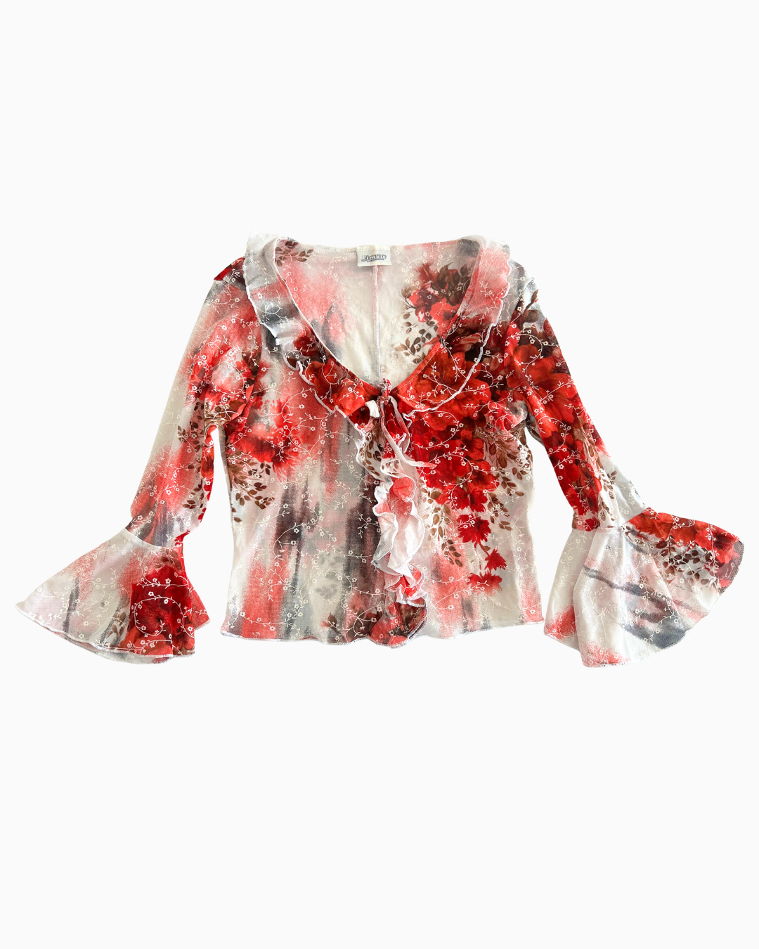 Vintage Bell Sleeve Top | XS - S |