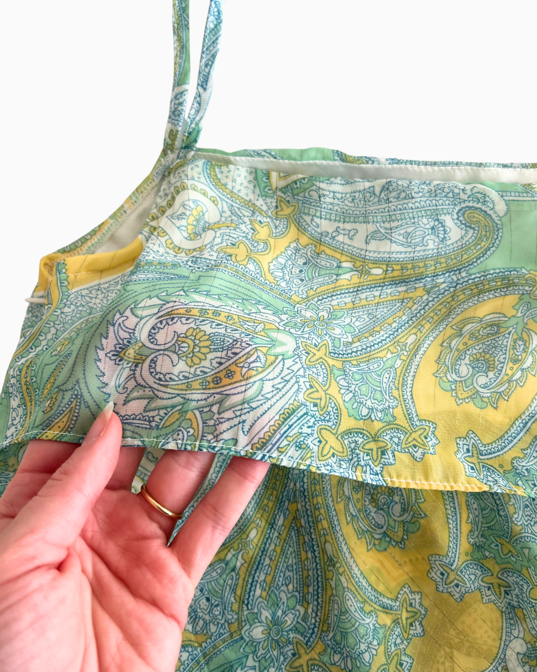 Paisley Frill Cami | S |