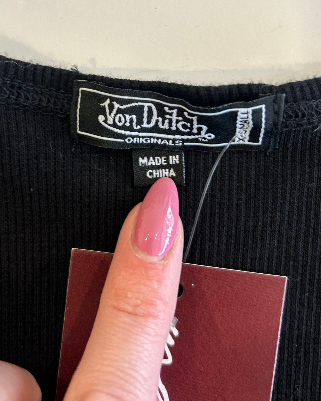 Cropped VonDutch Tank | XS |