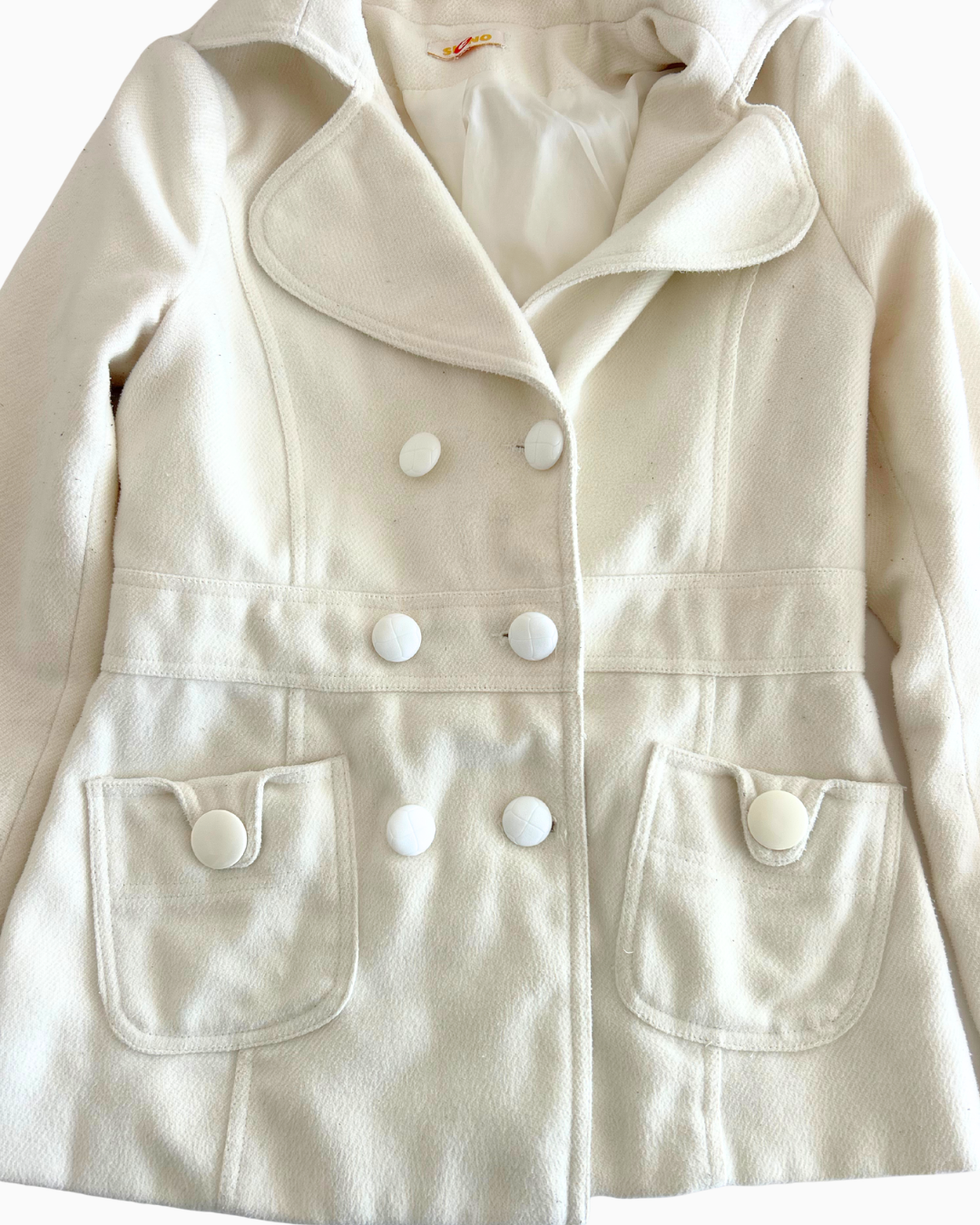Cute Midi Pea Coat | S |