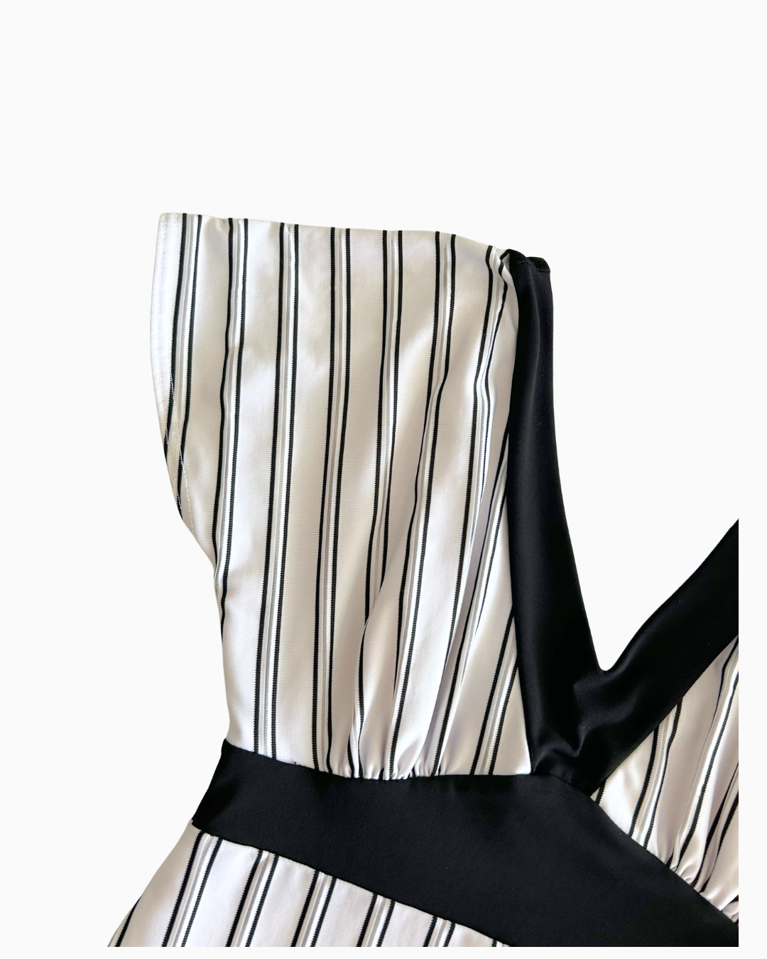 Stripe Vneck Top | S |
