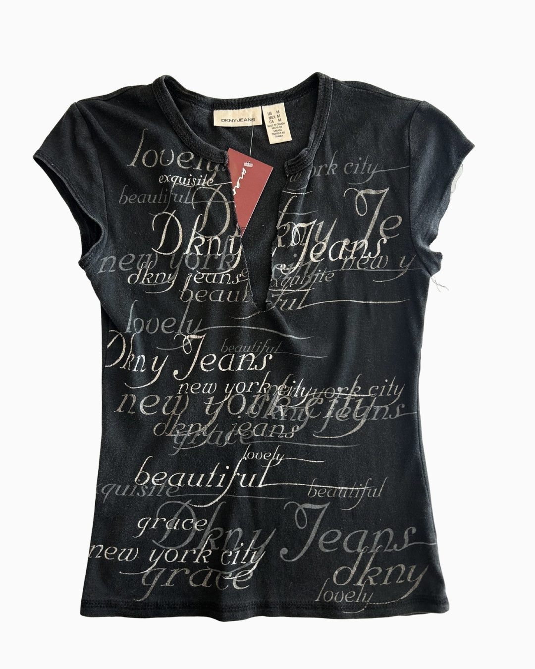 DKNY Printed Tee | M |