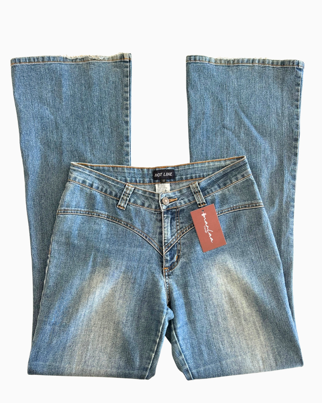 Y2K Hot Line Flare Jeans | 12 |