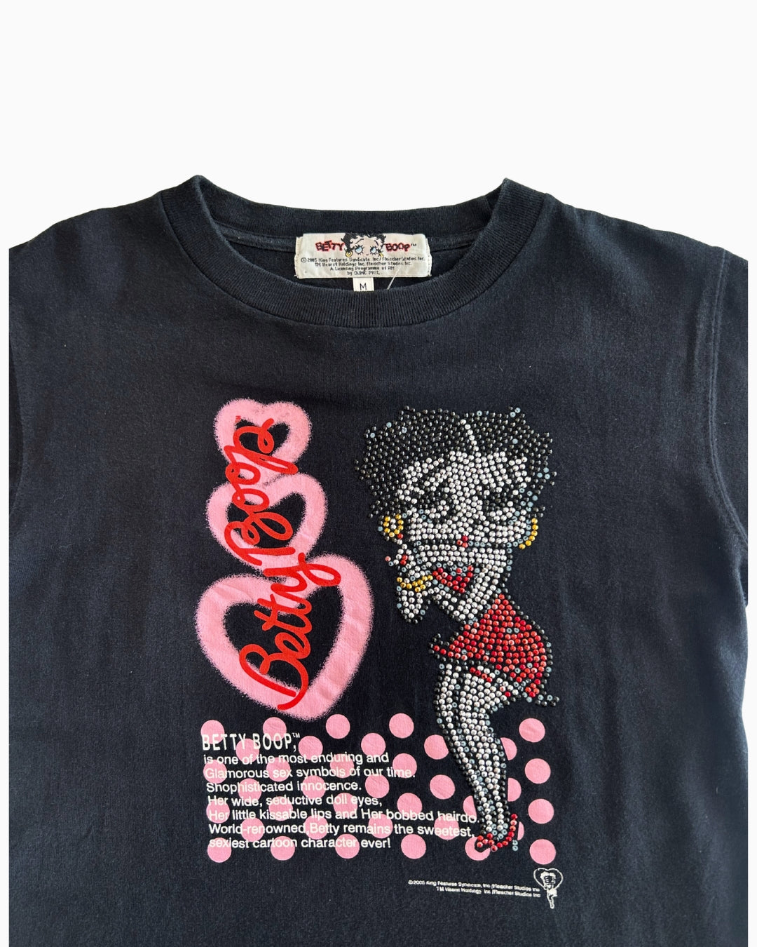 Betty Boop Studded Tee | M |