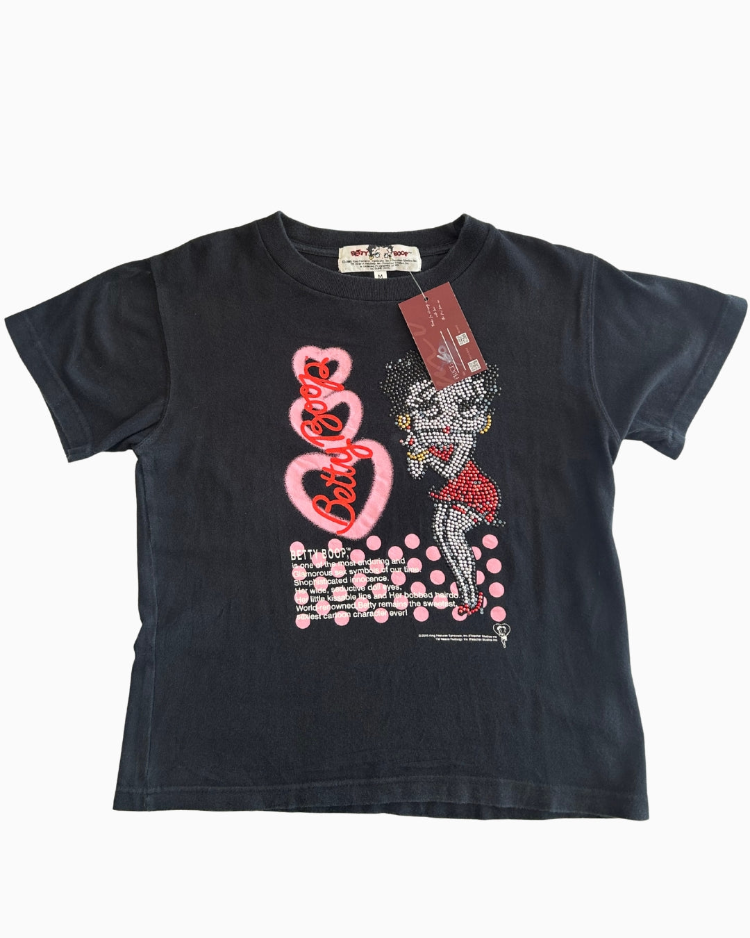 Betty Boop Studded Tee | M |