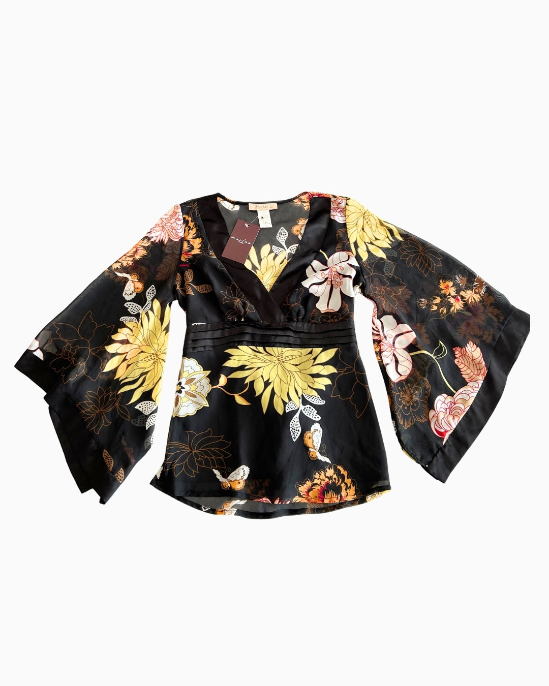 Vintage Fairy Floral Top | S |
