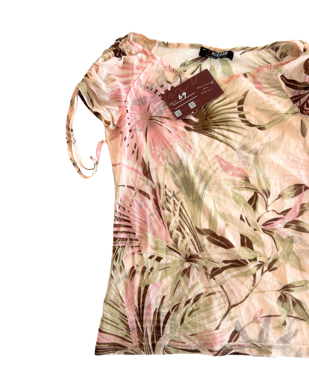 Morgan De Toi Mesh Tee | Size S |