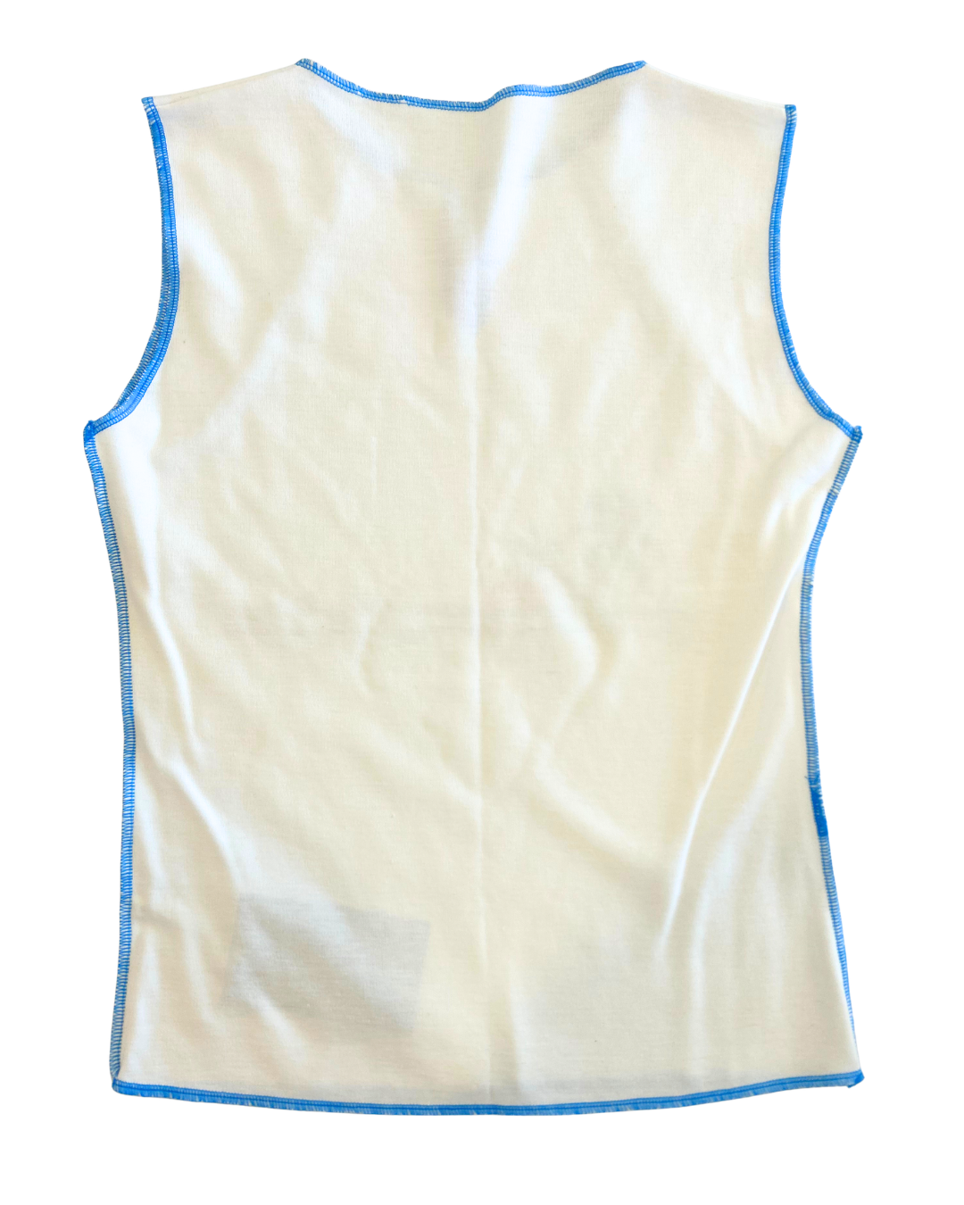 Palm Tree Stitched Tank | Size S |