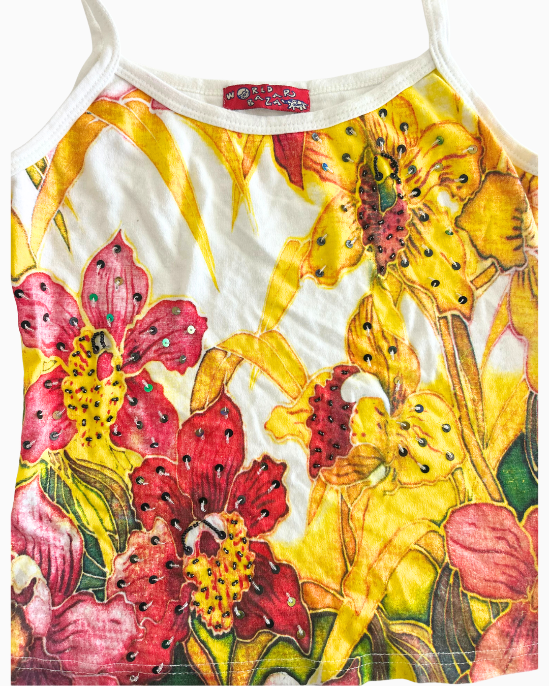 Floral Sequin Cami | S - M |