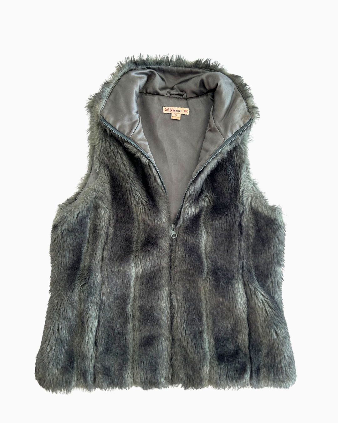 Faux Fur Forever Vest | S |