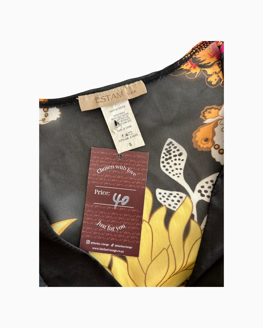 Vintage Fairy Floral Top | S |