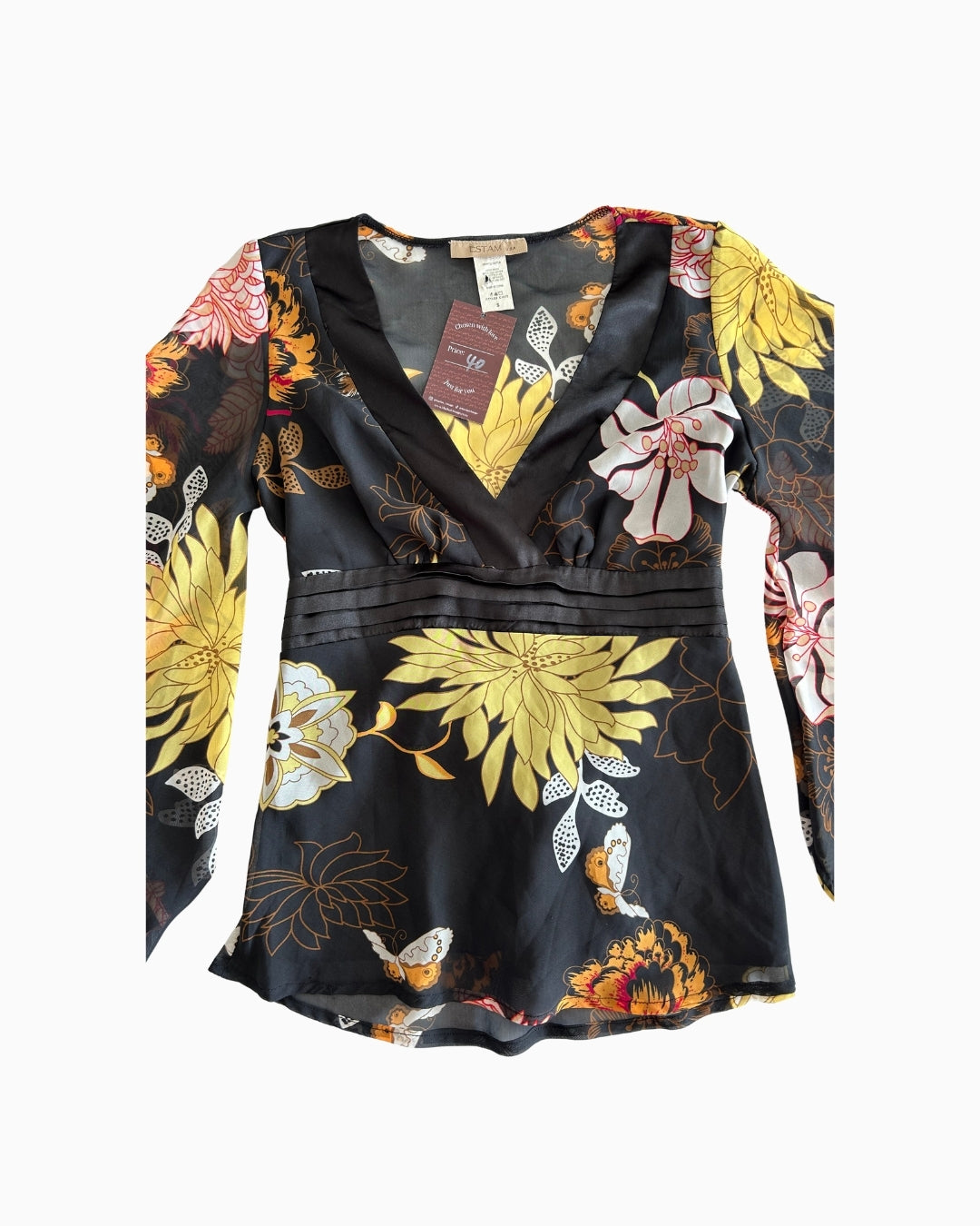 Vintage Fairy Floral Top | S |