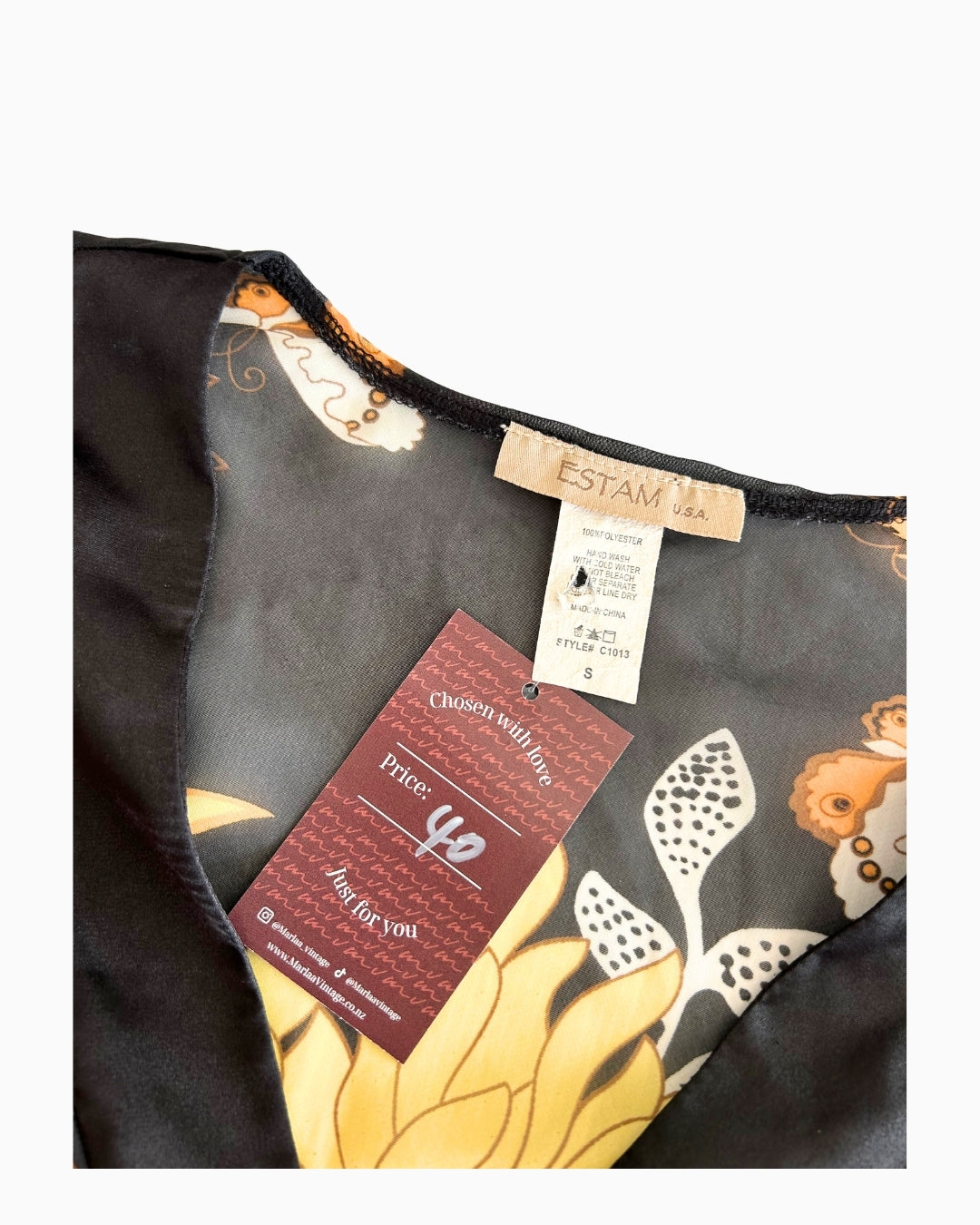Vintage Fairy Floral Top | S |