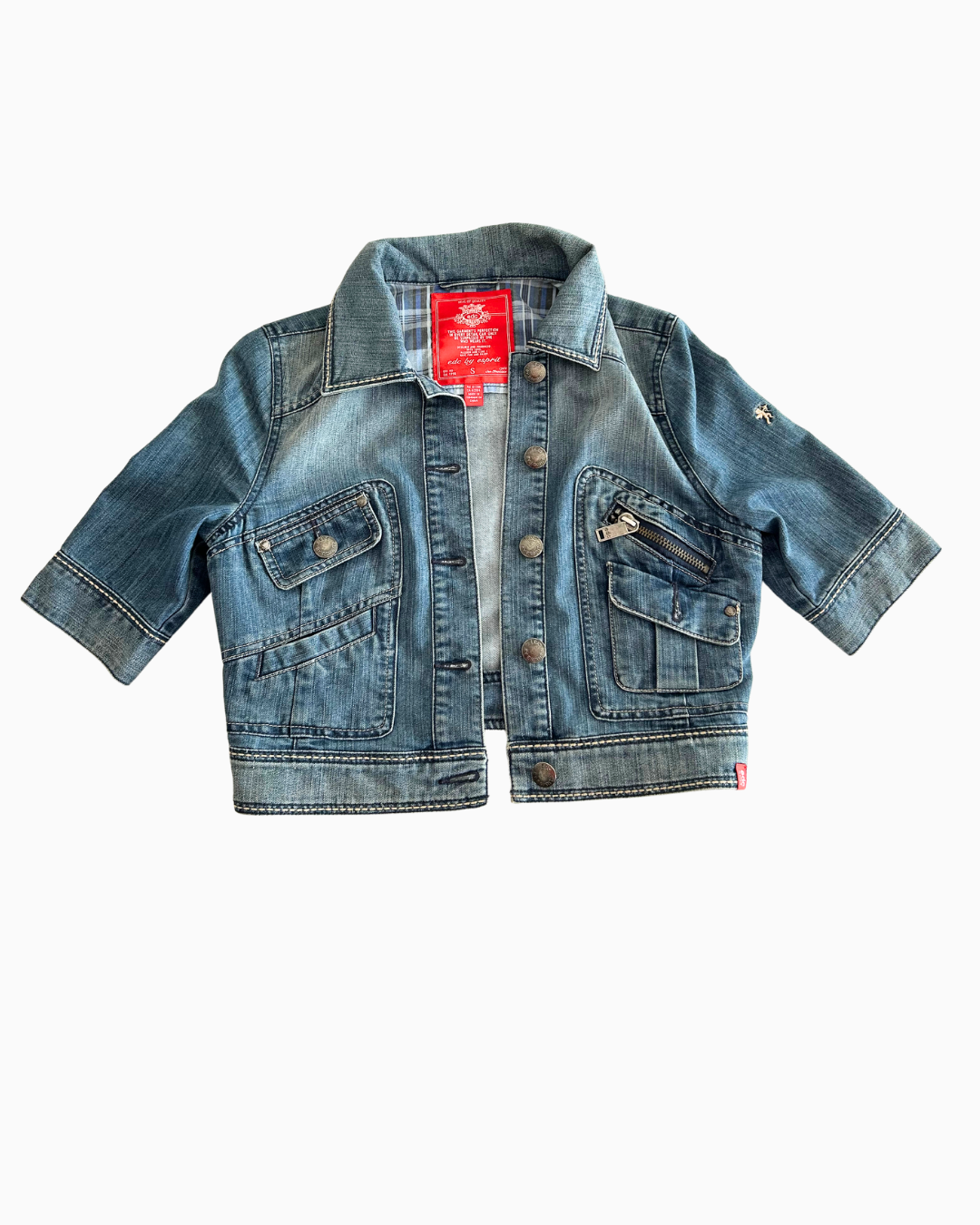 Cropped Denim Jacket