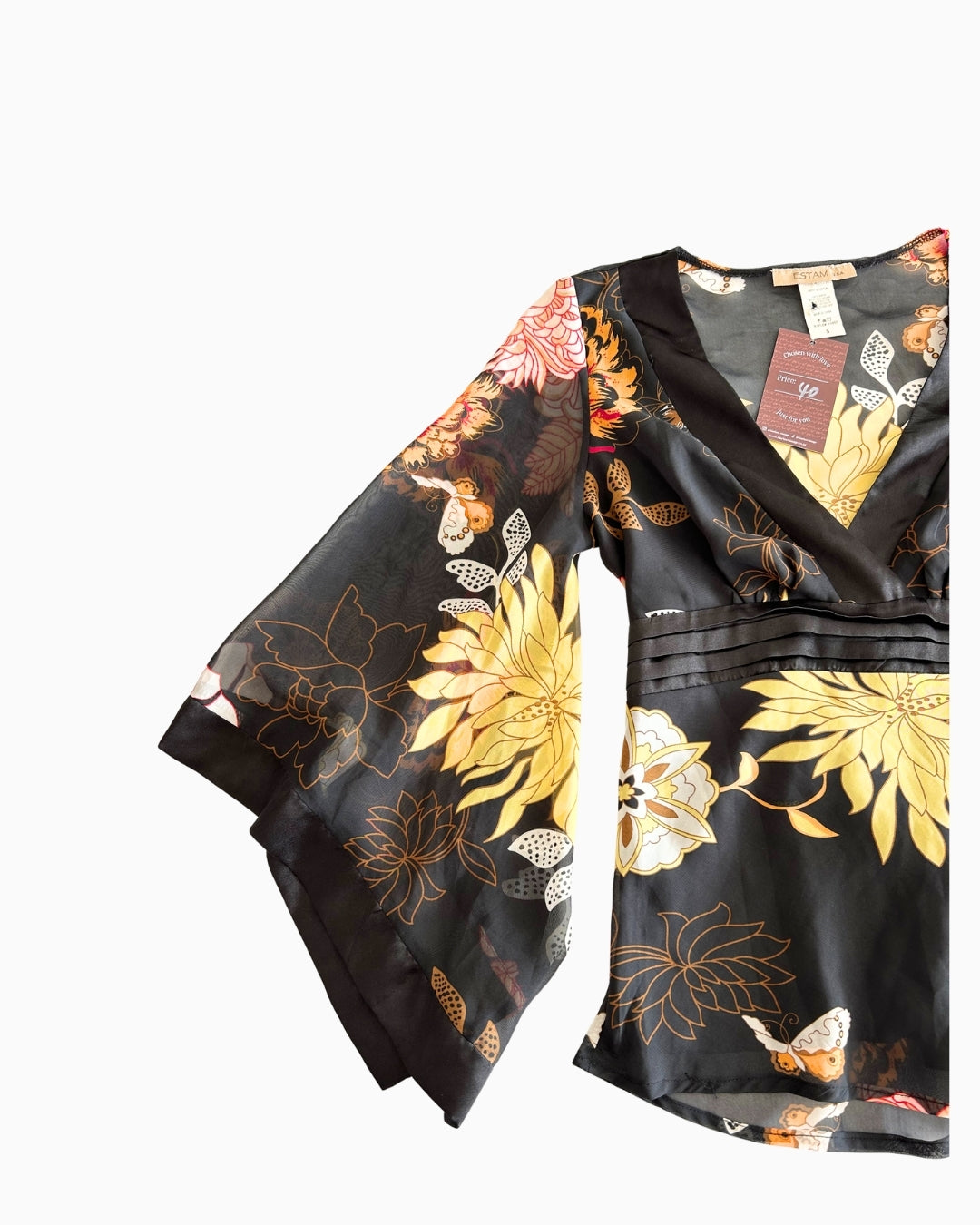 Vintage Fairy Floral Top | S |