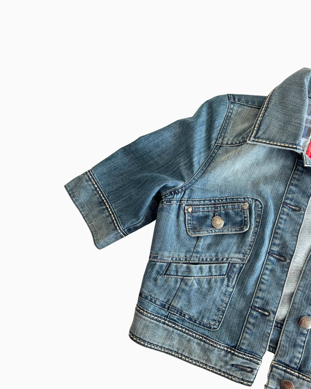 Cropped Denim Jacket