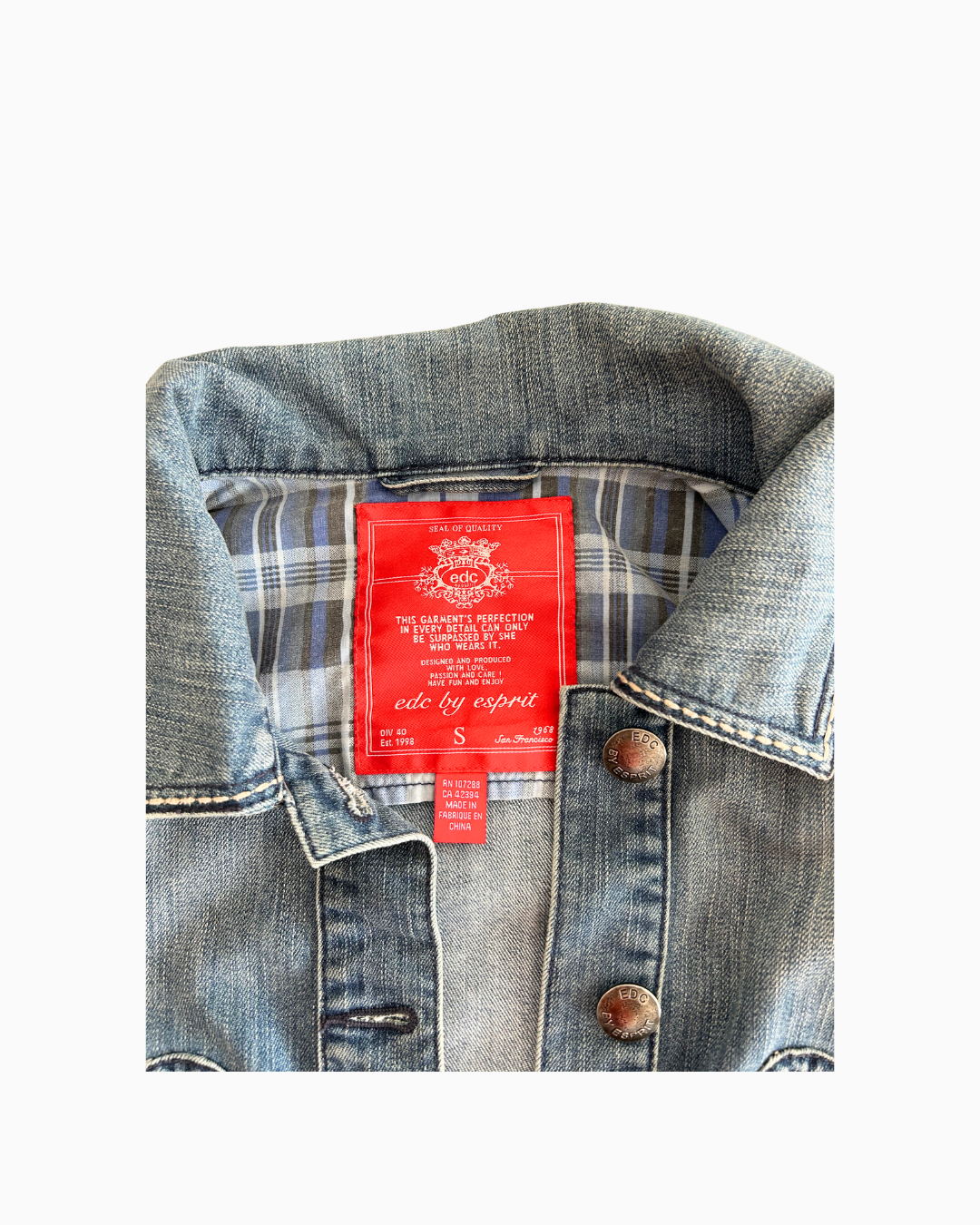 Cropped Denim Jacket