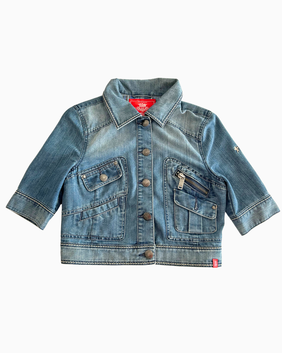 Cropped Denim Jacket