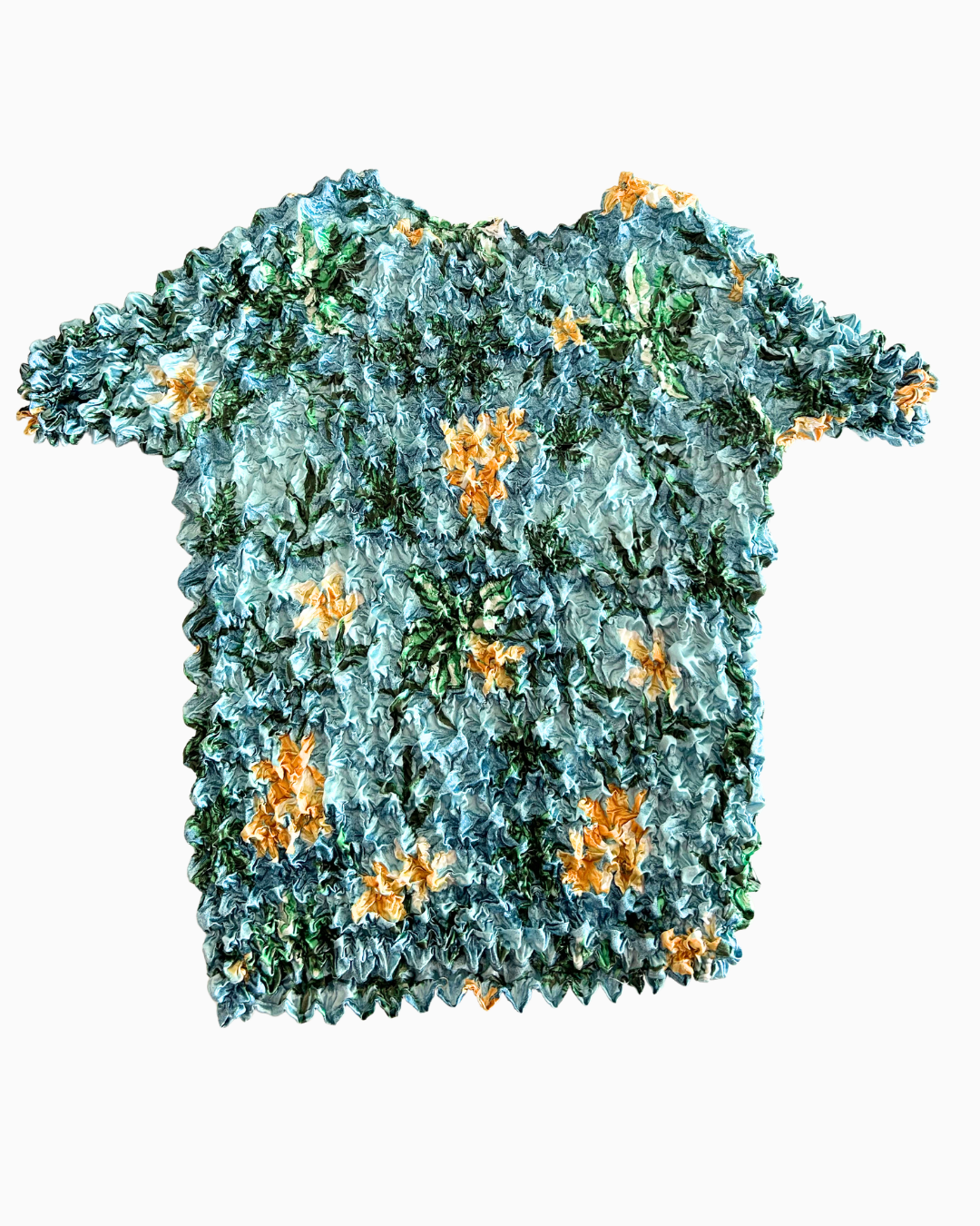 2000's Blue Popcorn Top | One Size |