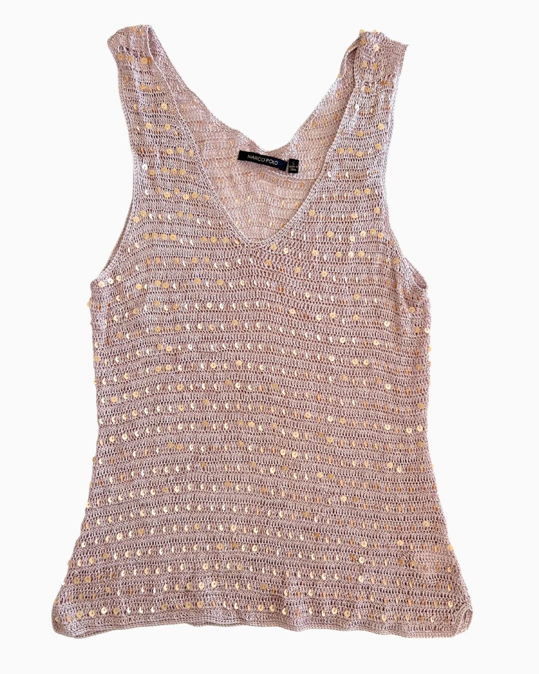 Vintage Sequin Tank | L |