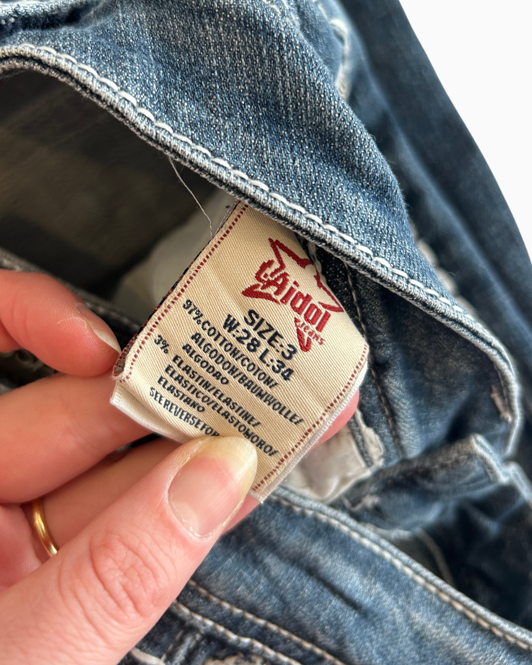 LA Idol USA Straight Leg Jeans | S |
