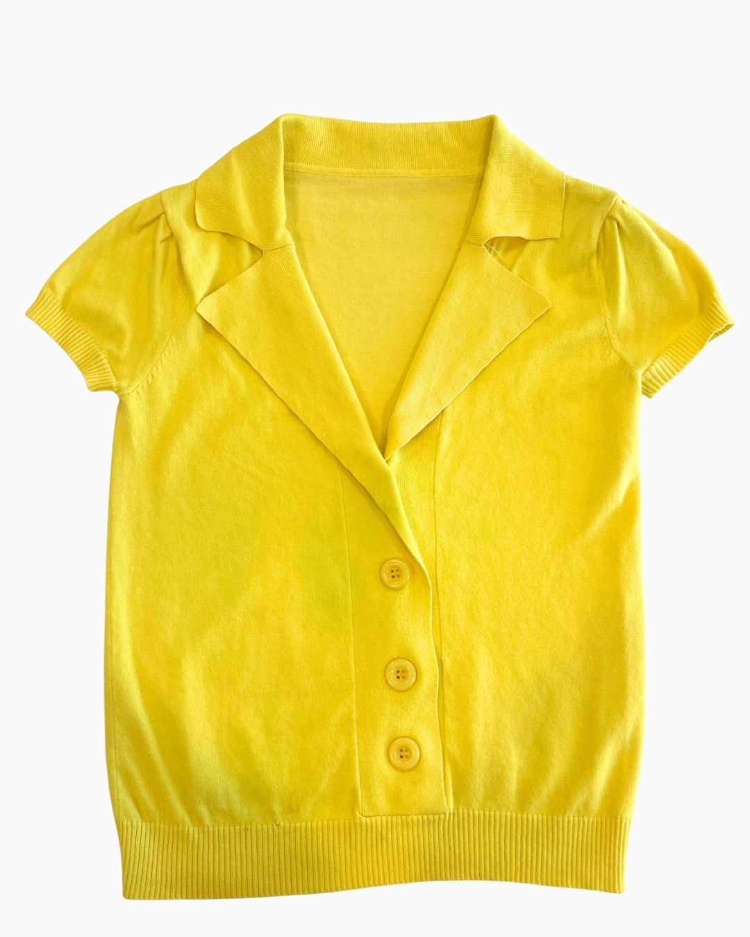 Button-Up Collared Top | M - L |