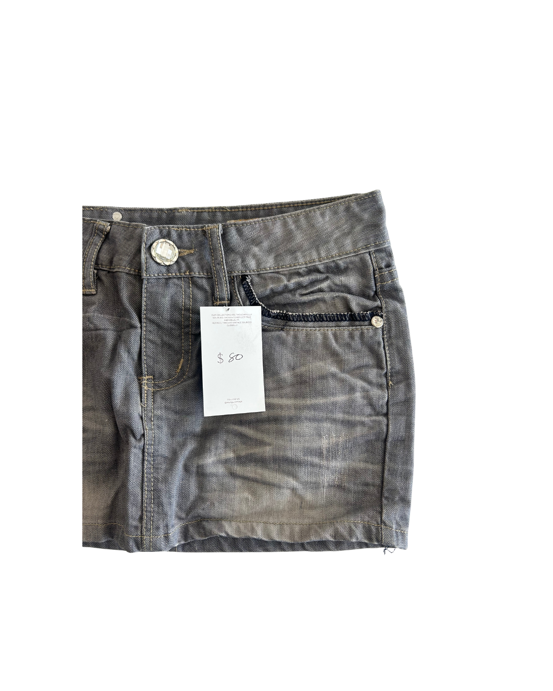 Lan Feng Denim Skirt | Size S |