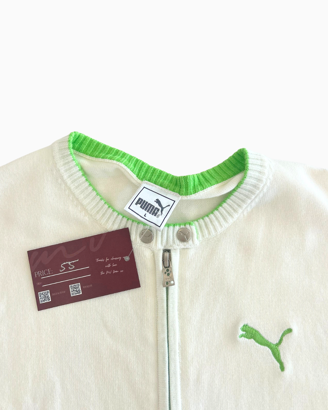 Puma Double-Zip Jumper | M - L  |