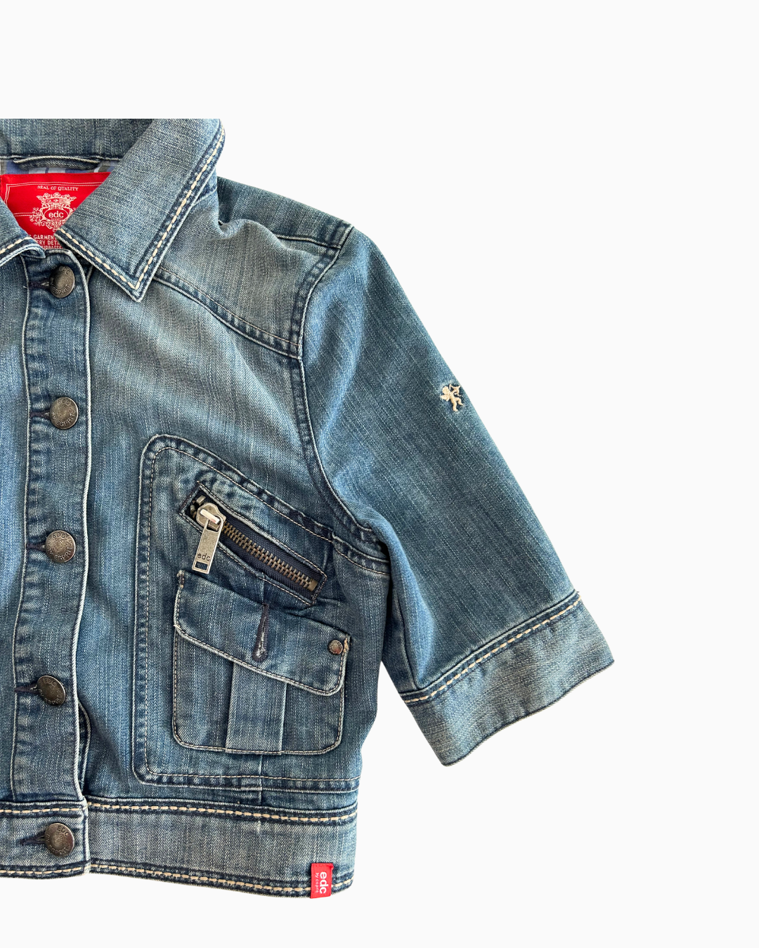 Cropped Denim Jacket