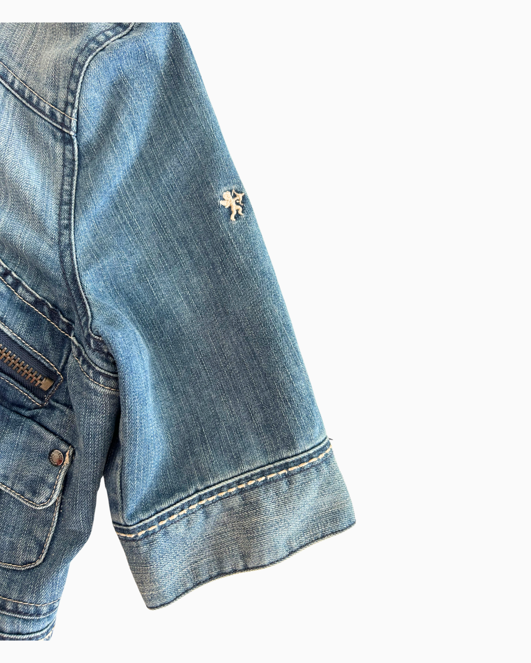 Cropped Denim Jacket