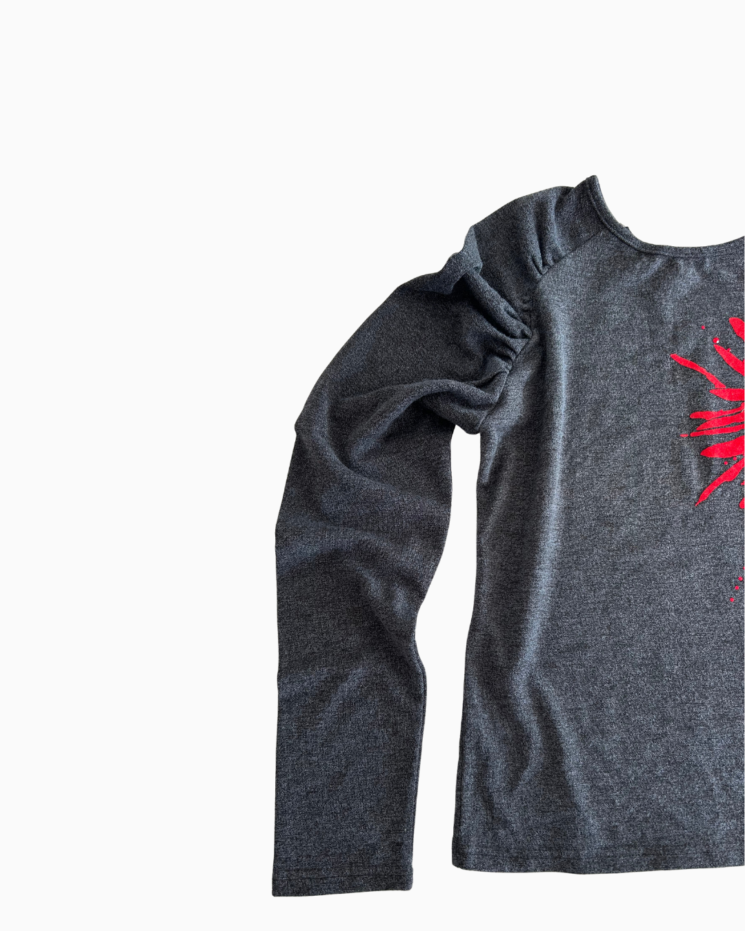 Floral Korean Long Sleeve | S |